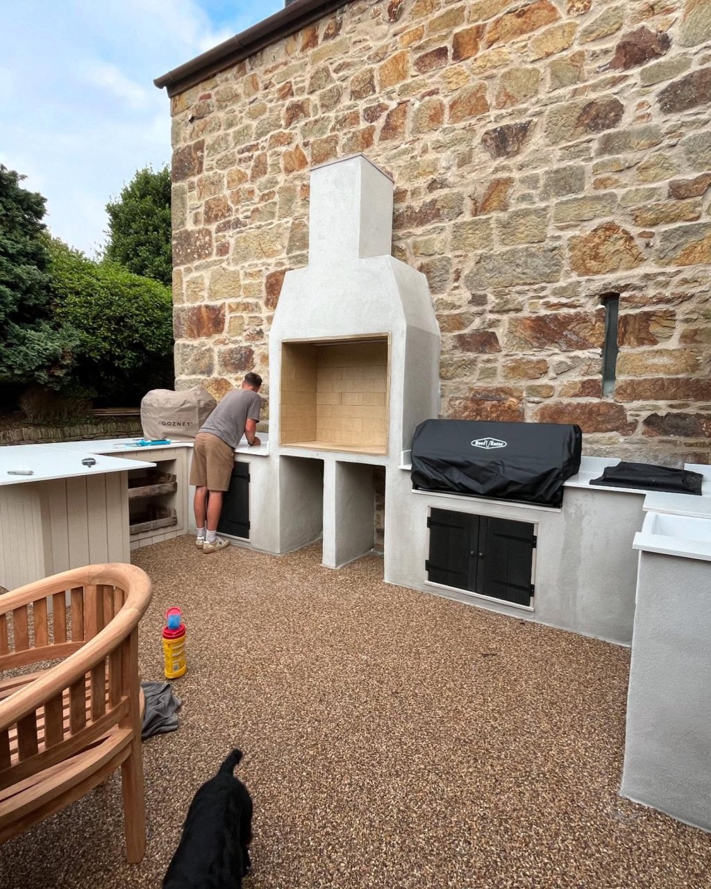 Outdoor Kitchen.